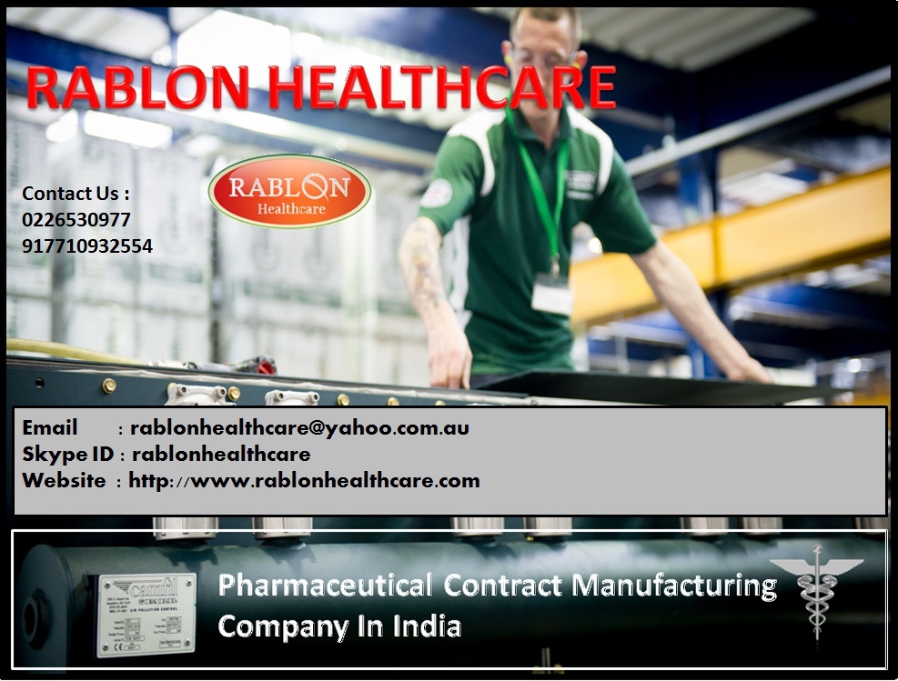 Pharmaceutical contract Manufacturing Company In India